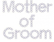 Mother of the Groom Rhinestone Transfer block