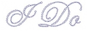 I Do Edwardian Font Rhinestone Transfer