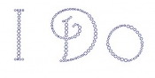 I Do Harrington Font Rhinestone Transfer