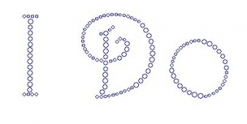 I Do Harrington Font Rhinestone Transfer