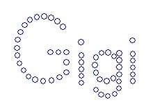 Gigi Block Name Drop Rhinestone Transfer