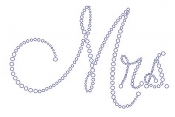 Mrs Rhinestone Transfer