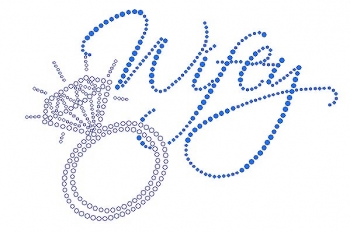 Wifey Rhinestone Transfer