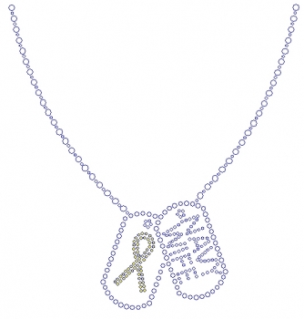 Navy Wife Tags Rhinestone Transfers