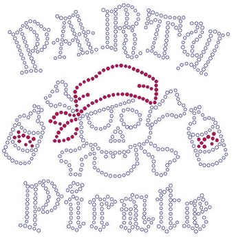 Party Pirate RhinestudTransfer