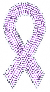 Rhinestone Transfer Ribbon crystal and Rose Rhinestones Large