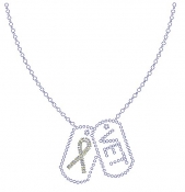 VET Tags Rhinestone Transfers