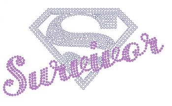 Survivor Rhinestone Transfer