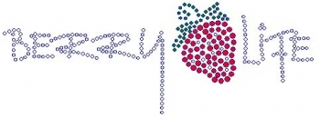Berry Life Rhinestone Transfer