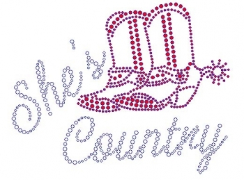 She's Country Rhinestone Transfer