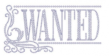 Wanted Rhinestone Transfer
