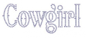 Cowgirl Rhinestone Transfer