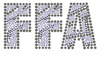 FFA zebra pattern Rhinestone Transfer