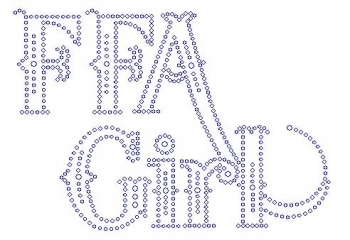 FFA Girl Rhinestone Transfer