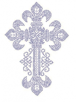 Rhinestone Cross