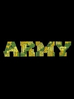 Army Rhinestone Transfer