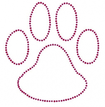Large Color Paw - Choose your color