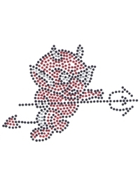 Devil Rhinestone Transfer