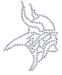 Viking Head Rhinestone Transfer