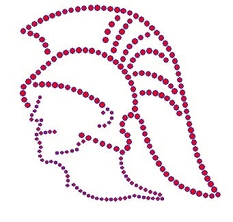 Titans Rhinestone Transfer