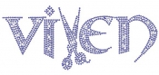 Vixen Rhinestone Transfer