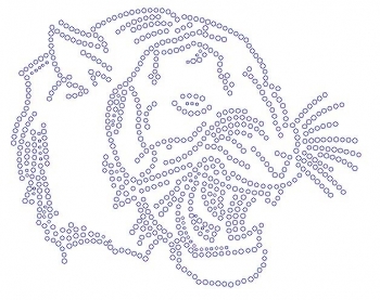 Tigers mascot Rhinestone Transfer