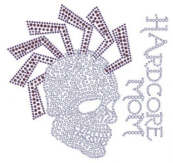 Hardcore Mom Hockey Skull with Sticks  rhinestone transfer