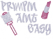Primpin Aint Easy Rhinestone Transfers