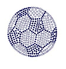 Soccer Ball Rhinestone Transfer