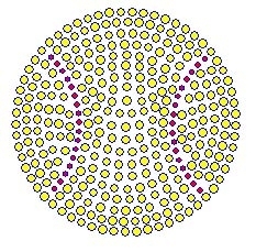 Softball 3 inch rhinestone transfer