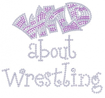 Wild about Wrestling Rhinestone Transfer