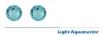 SS6 Light Aquamarine Low Lead Hotfix Rhinestones